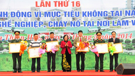 Se inicia la Semana nacional de Seguridad e Higiene Laborales en Vietnam